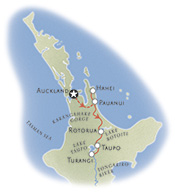 New Zealand Map
